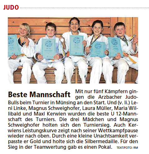 Beste Mannschaft