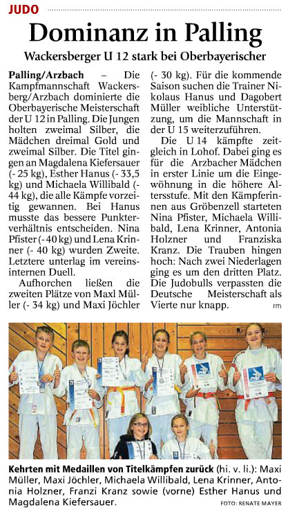Dominanz in Palling