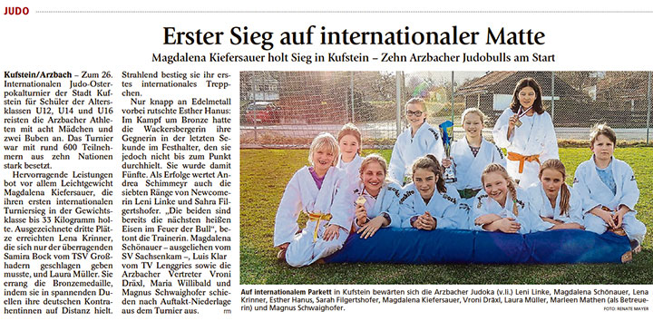 Erster Sieg