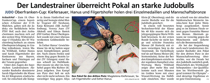 Landestrainer überreicht Medaillen Toelzer Kurier vom 15.01.2019